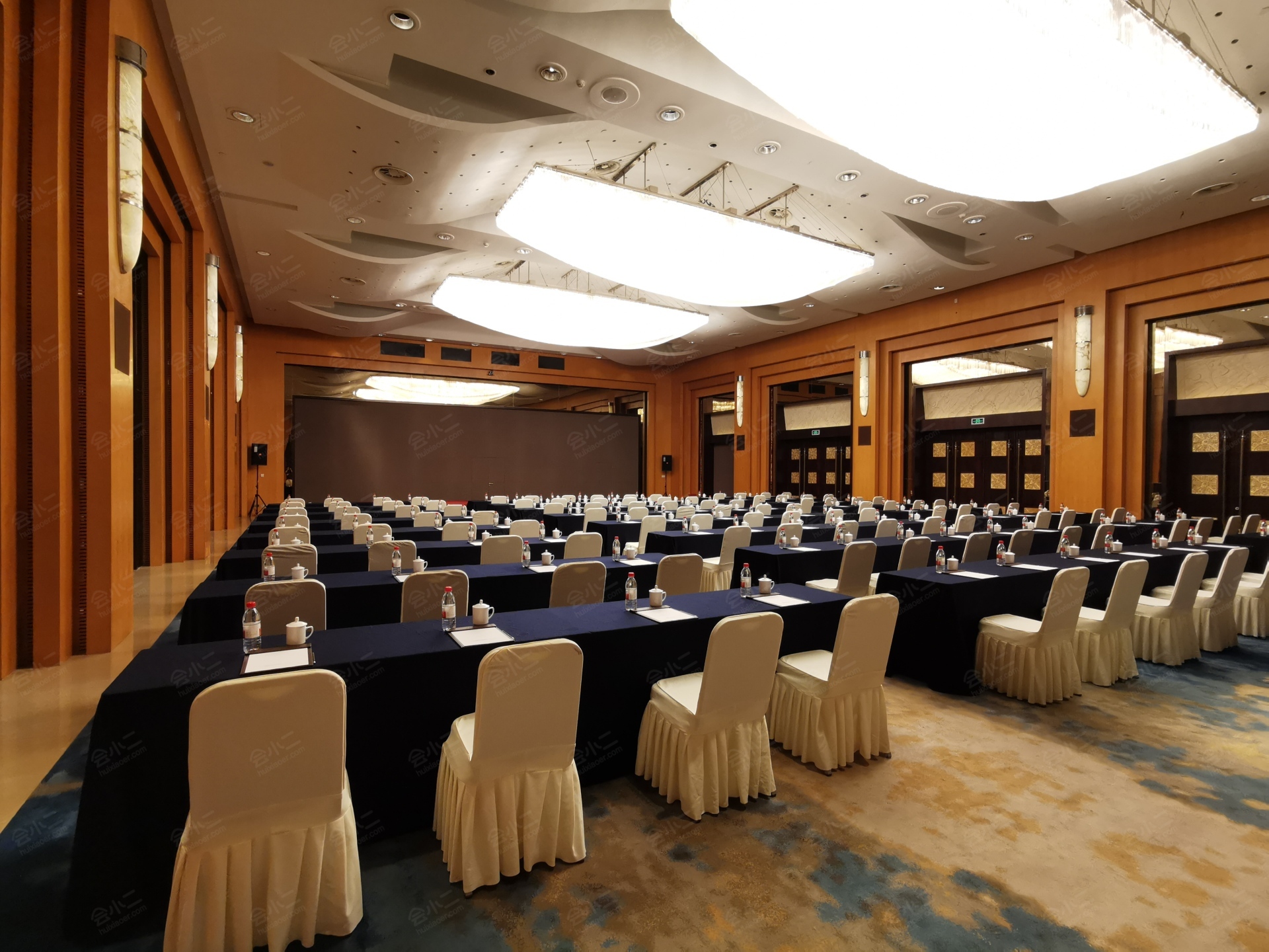 南京会议场地  南京紫金山庄 场地列表 月季厅  平面图会议场地>钟山