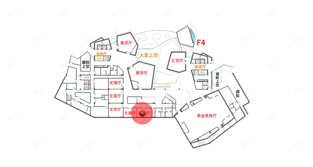 f4-文雅厅平面图