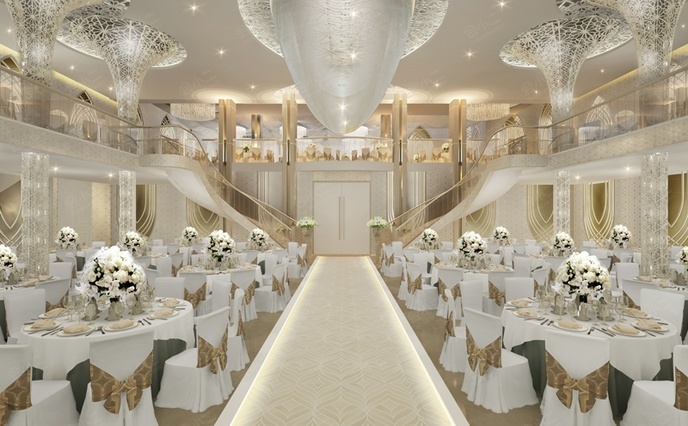 2018年会预订,圣拉维会馆(浦东旗舰店)米兰厅大吉大利年会套餐_2688元\/桌_92898