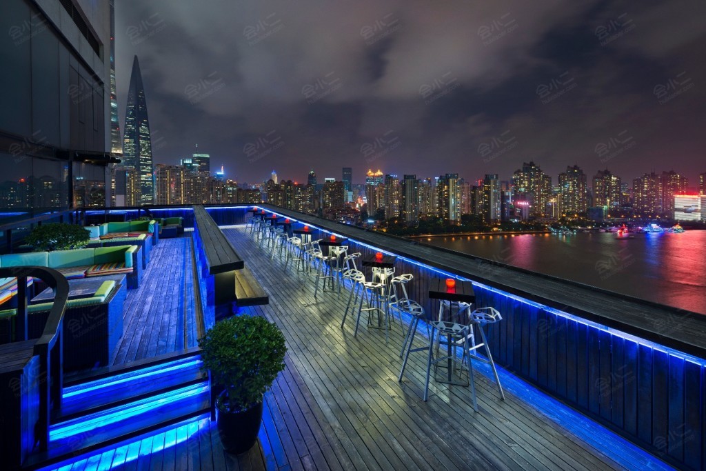 上海露台酒吧图片