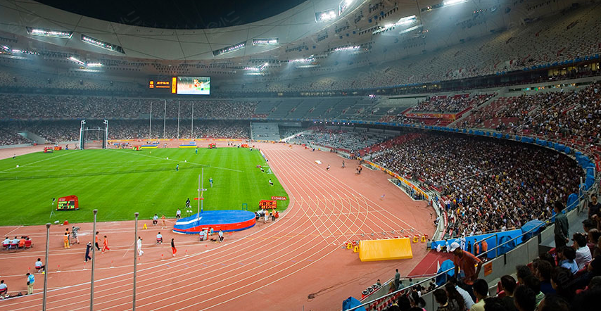 奥运田径赛场图片
